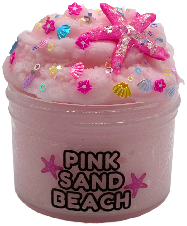 Pink Sand Beach - Glitter Slimes