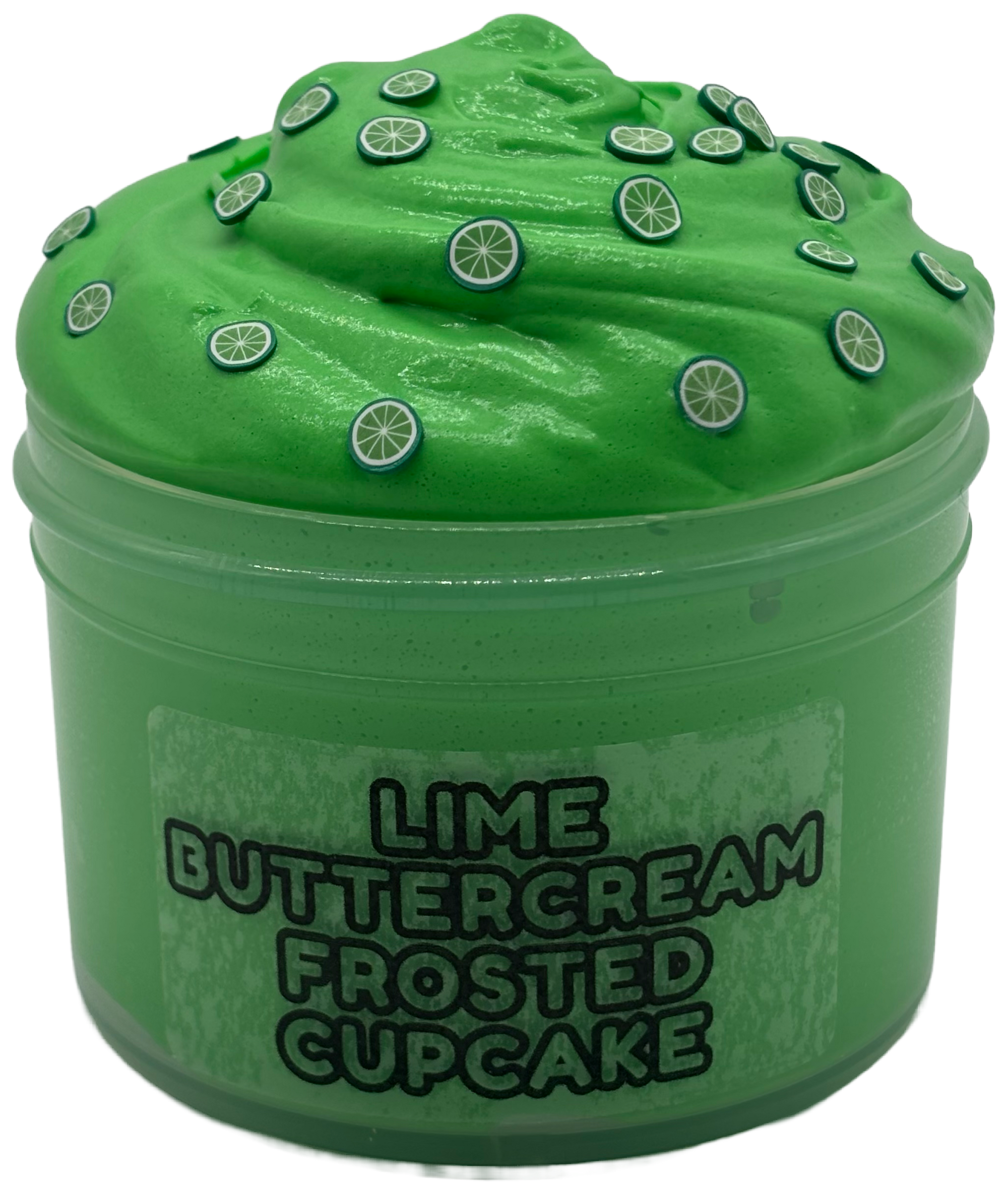 Lime Buttercream Frosted Cupcake