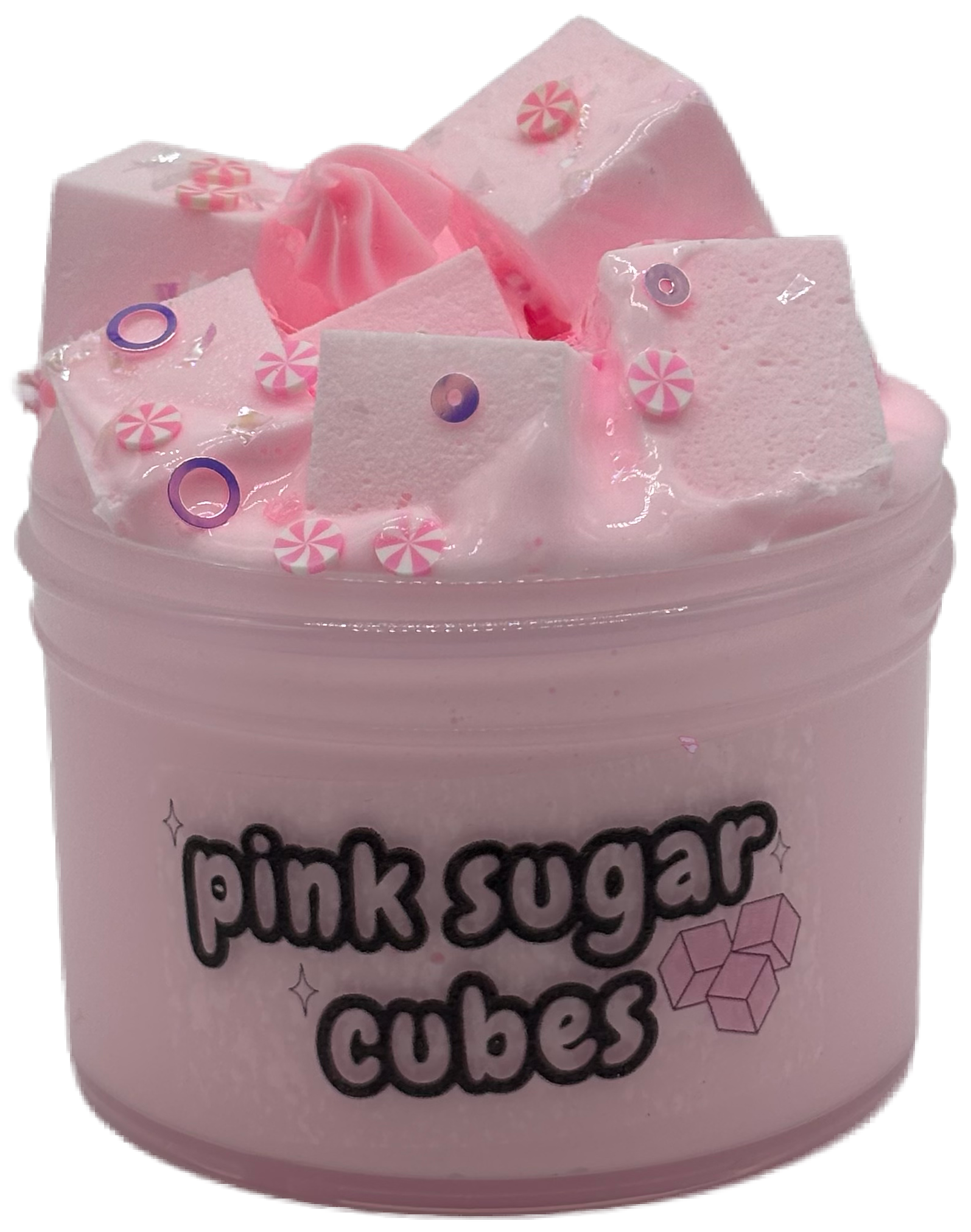Pink Sugar Cubes