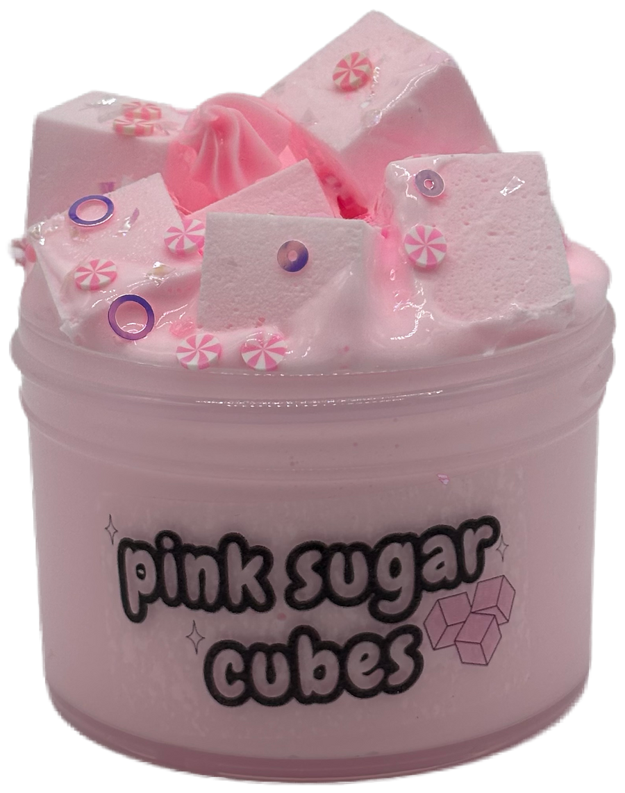 Pink Sugar Cubes