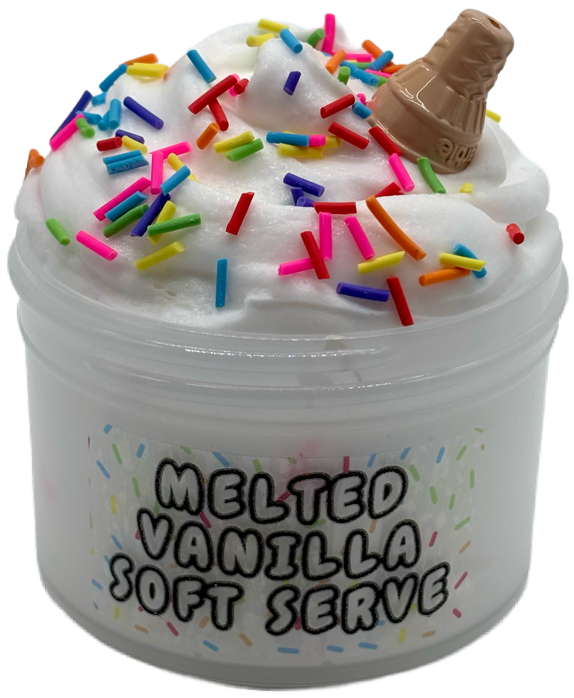 Sprinkled Vanilla Soft Serve