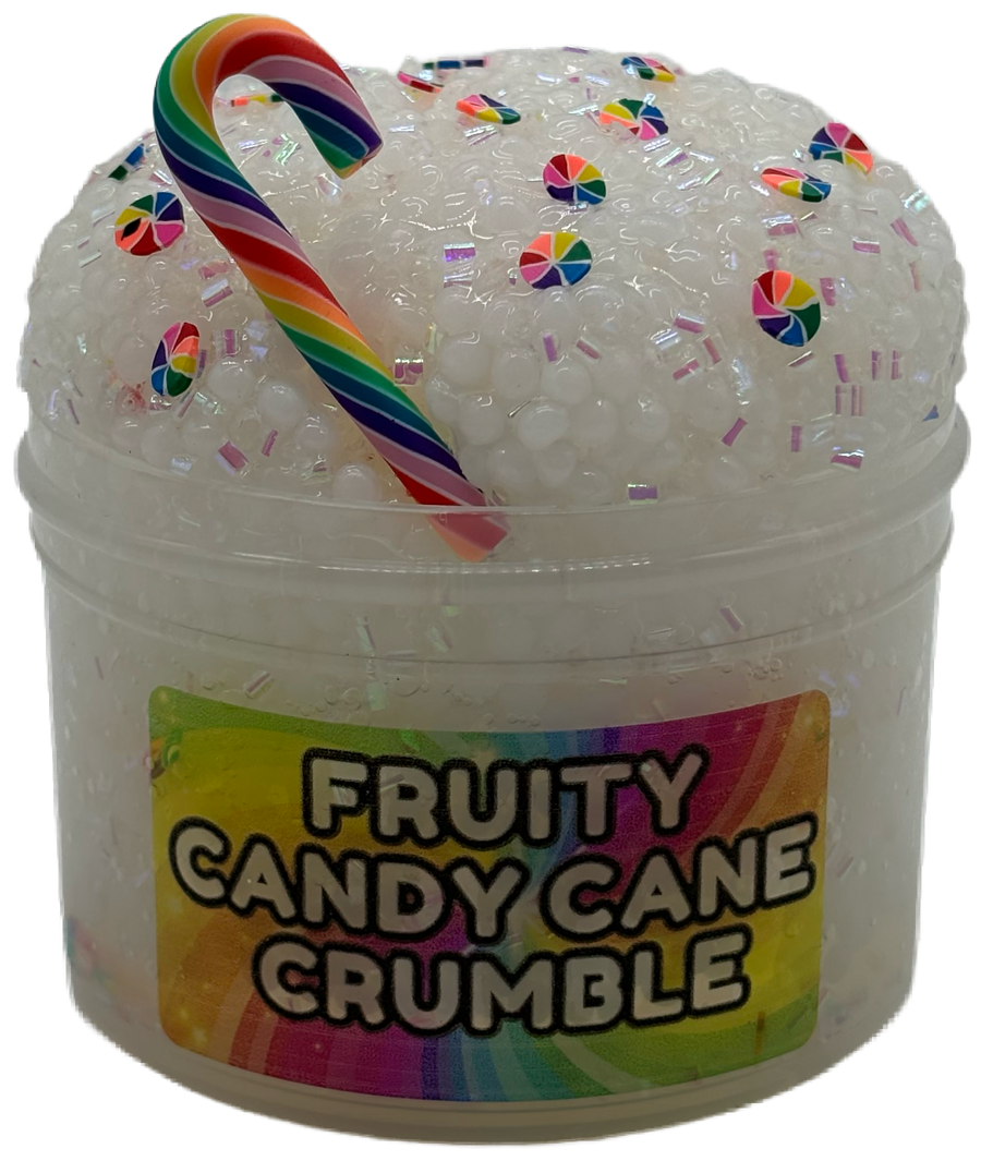 Fruity Candy Cane Crumble