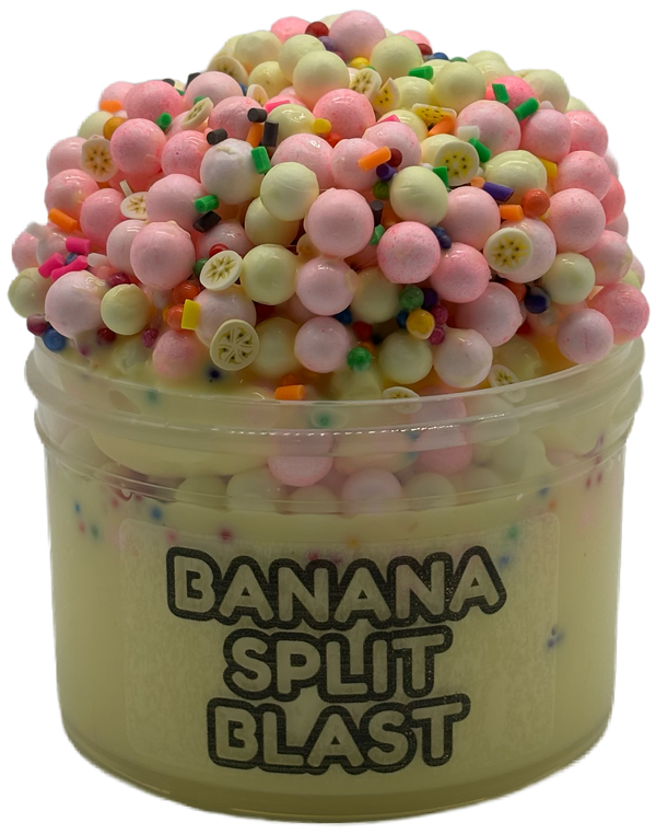 Banana Split Blast - Glitter Slimes