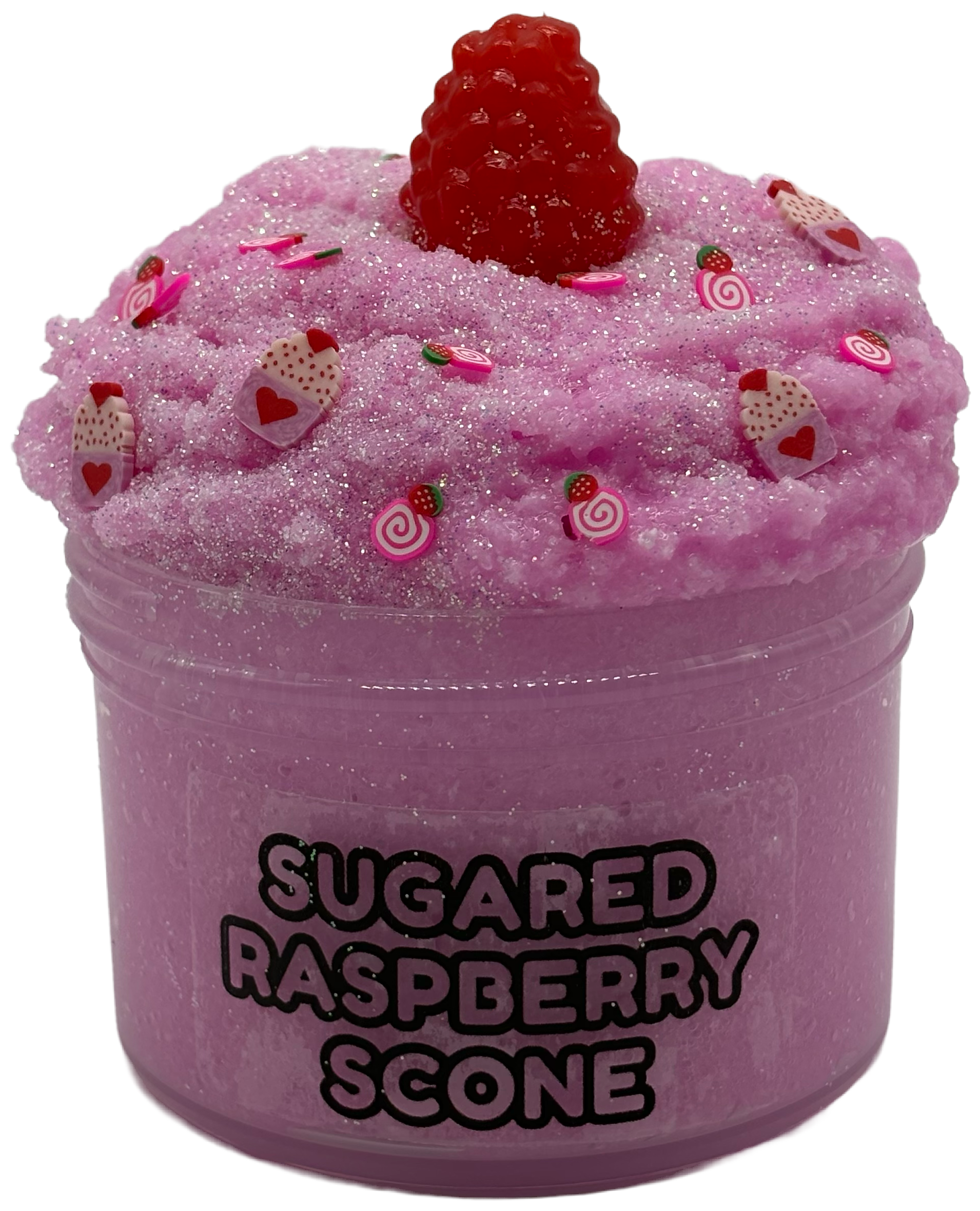 Sugared Raspberry Scone