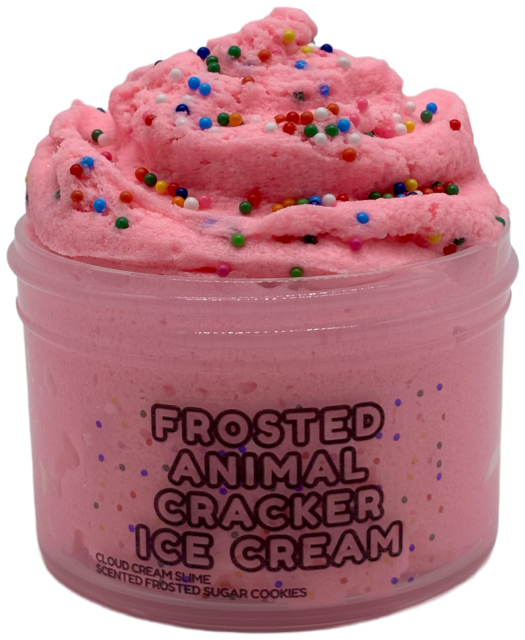 Frosted Animal Cracker Ice Cream