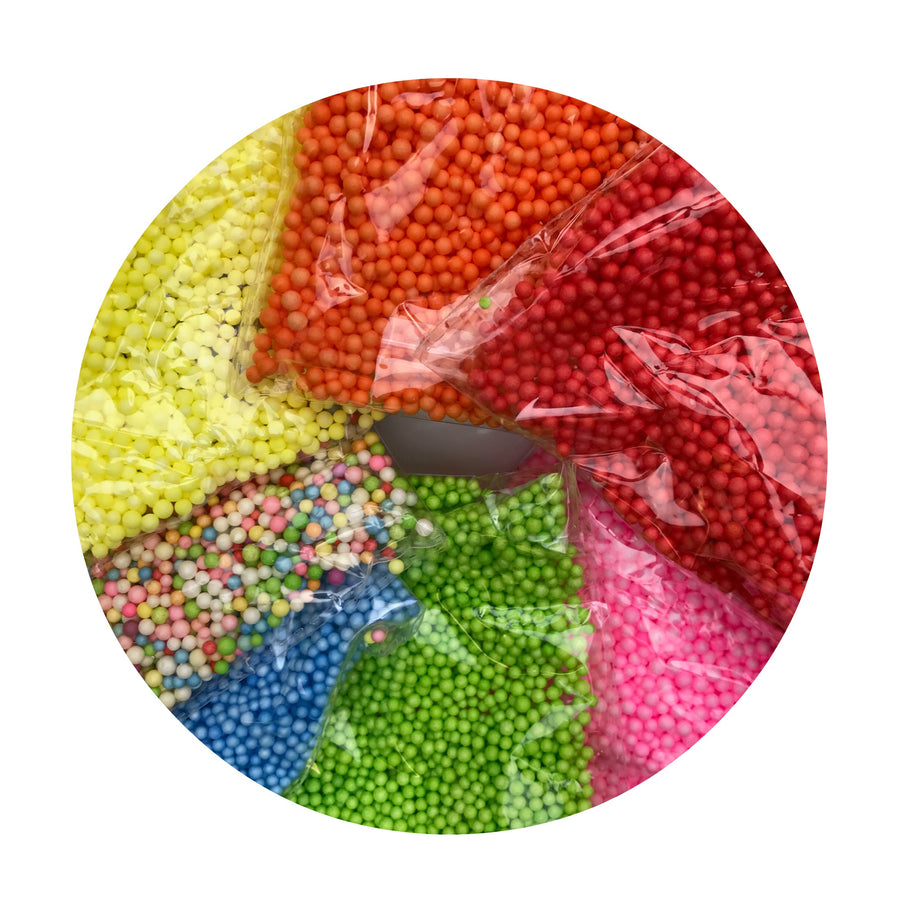 Rainbow Foam Beads