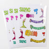 Slime Sticker Sheet