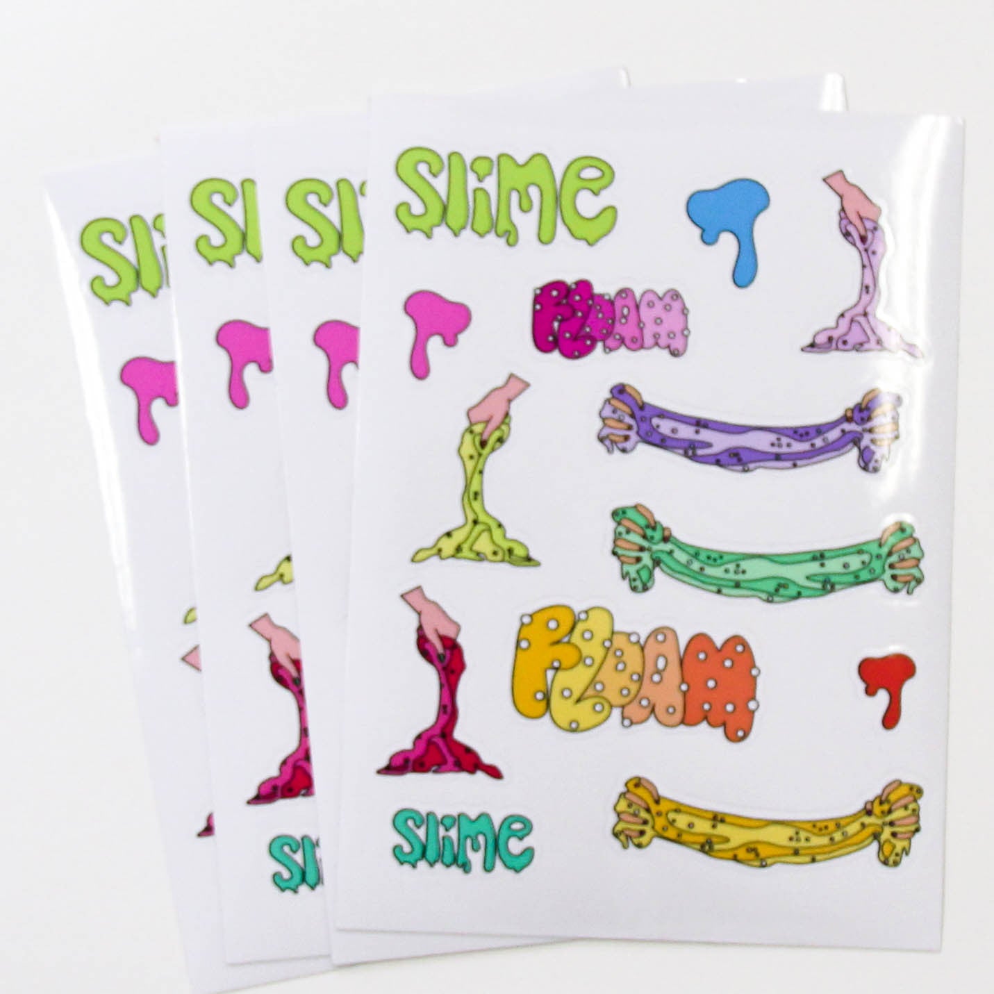 Slime Sticker Sheet