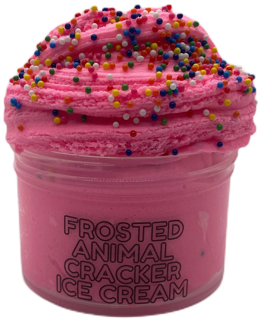 Frosted Animal Cracker Ice Cream