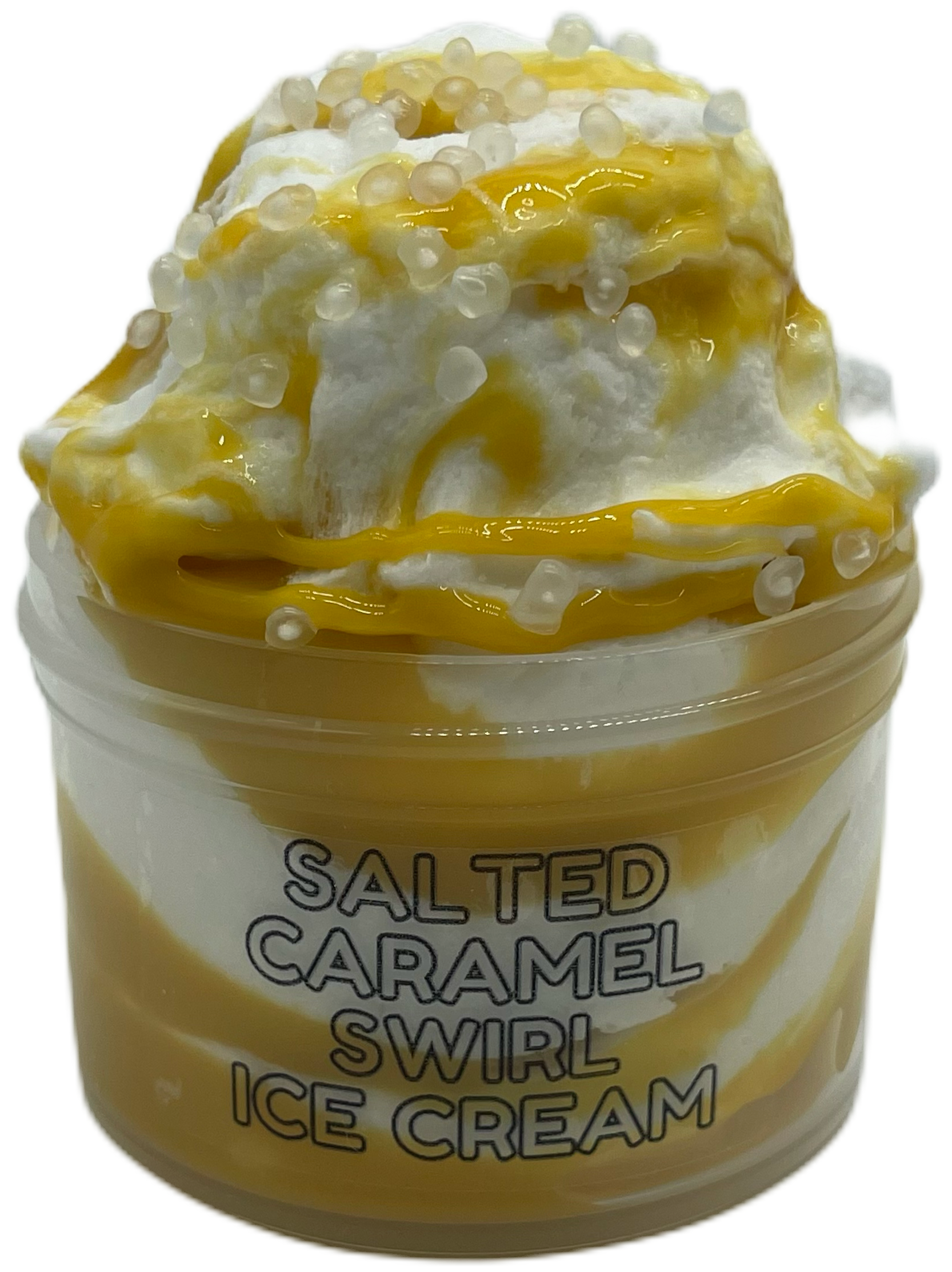 Salted Caramel Swirl Ice Cream