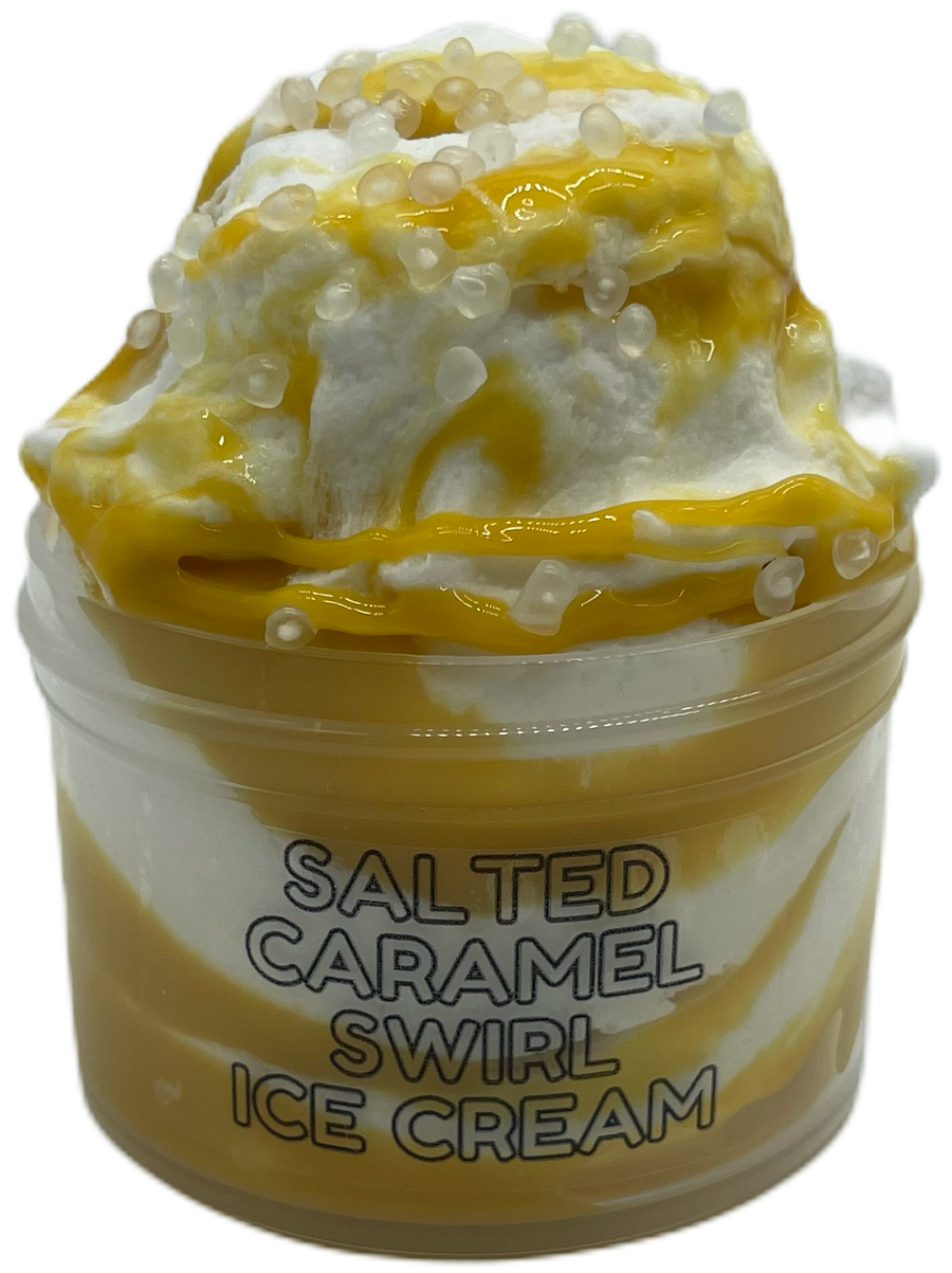 Salted Caramel Swirl Ice Cream