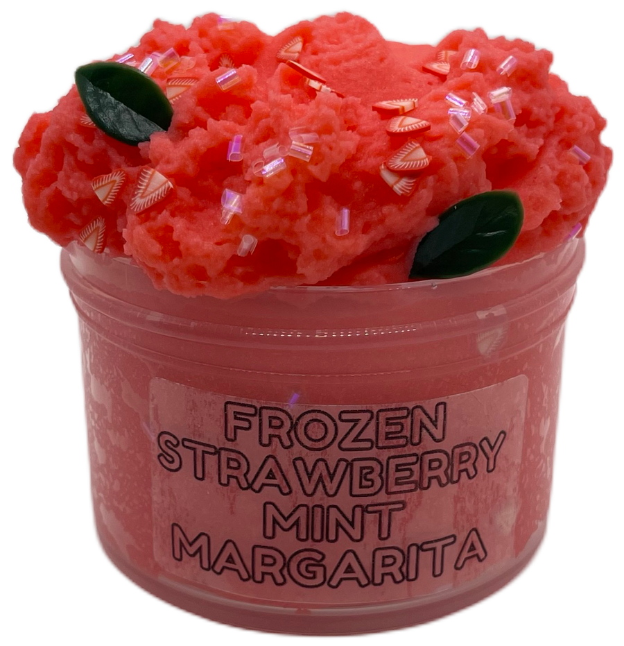 Frozen Strawberry Mint Margarita