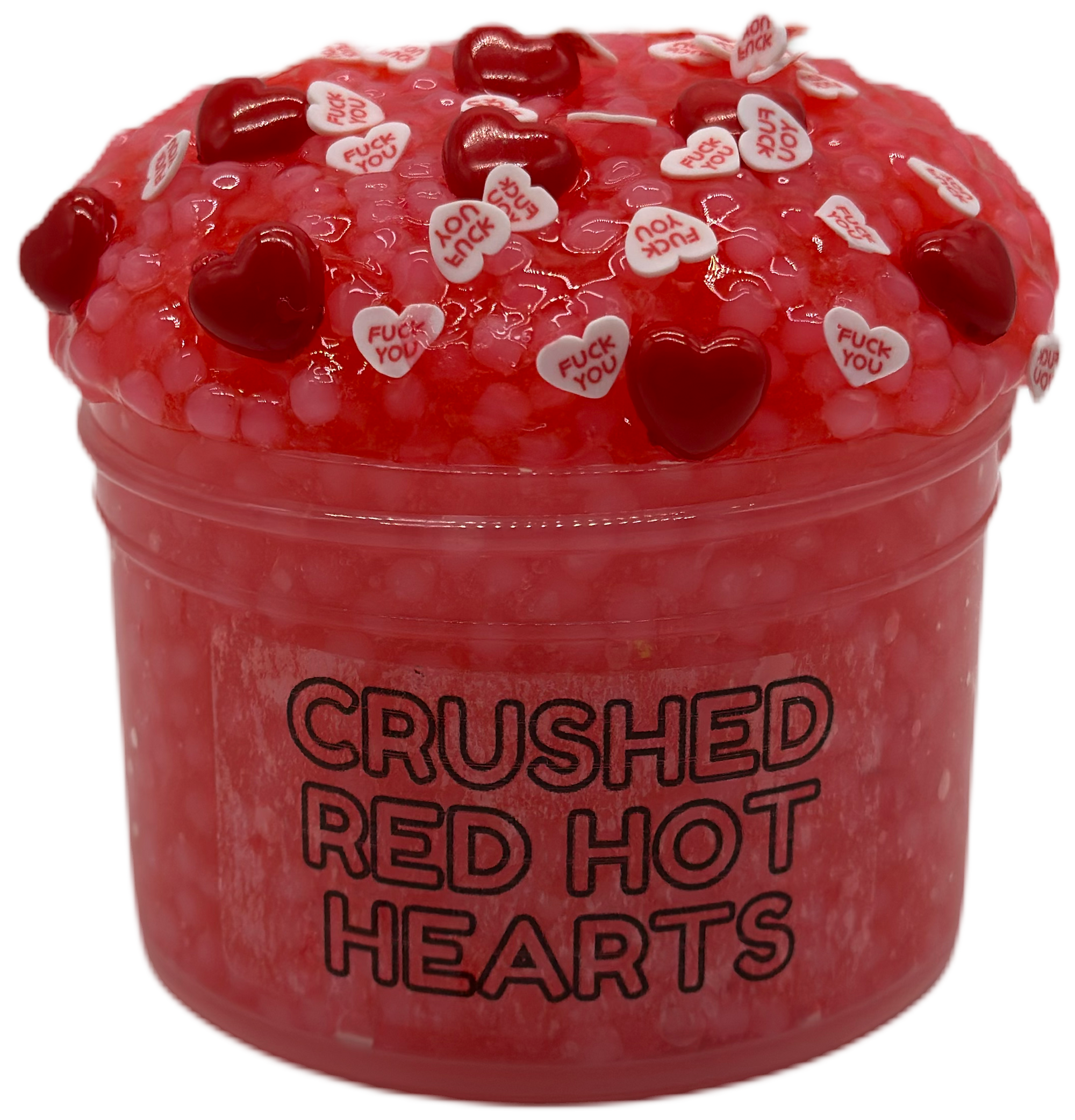 Crushed Red Hot Hearts