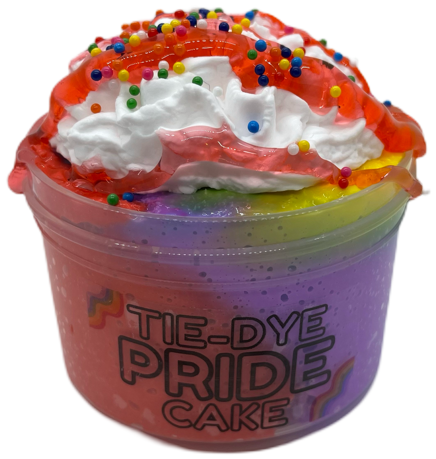Tie-Dye Pride Cake