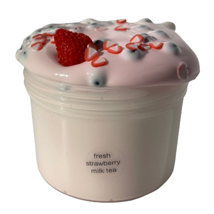 Fresh Strawberry Milk Tea