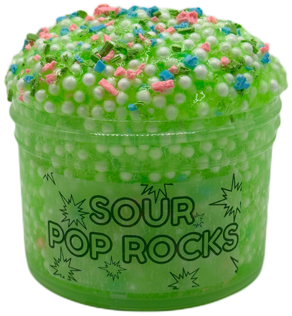 Sour Pop Rocks - Glitter Slimes