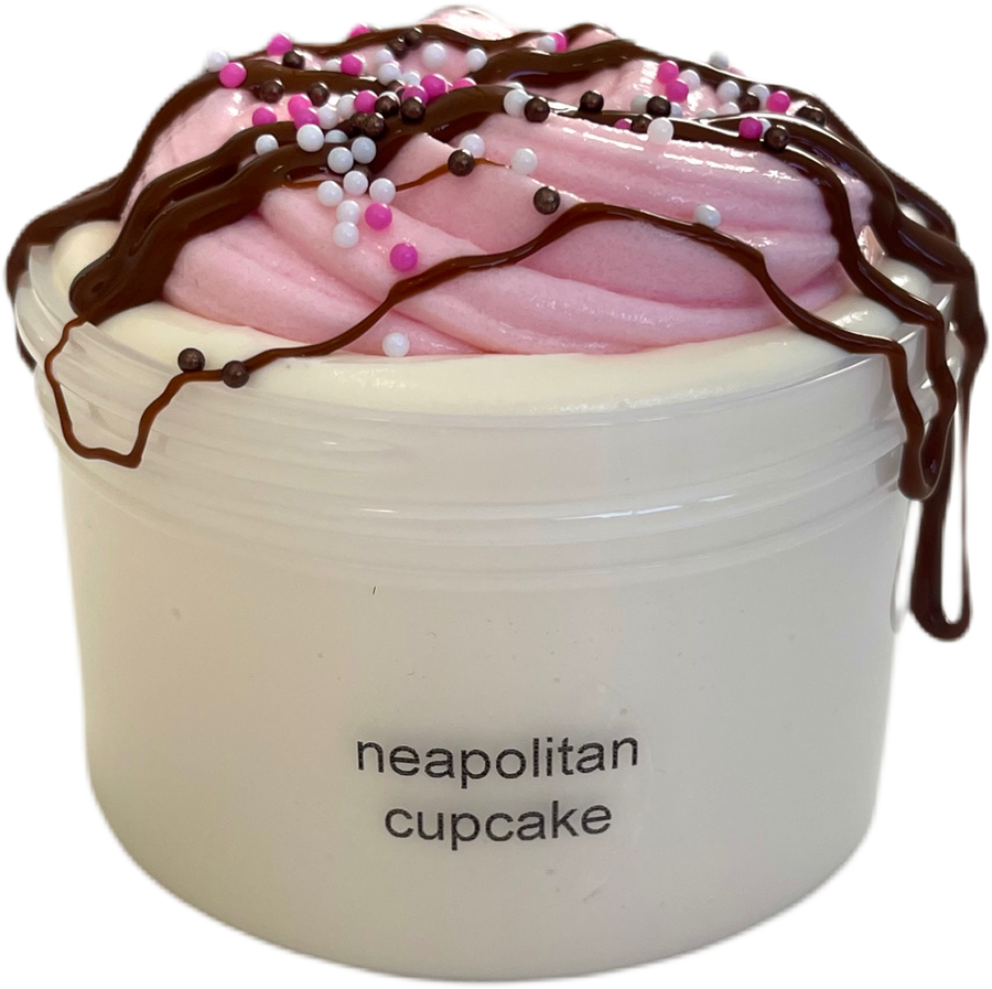 Neapolitan Cupcake