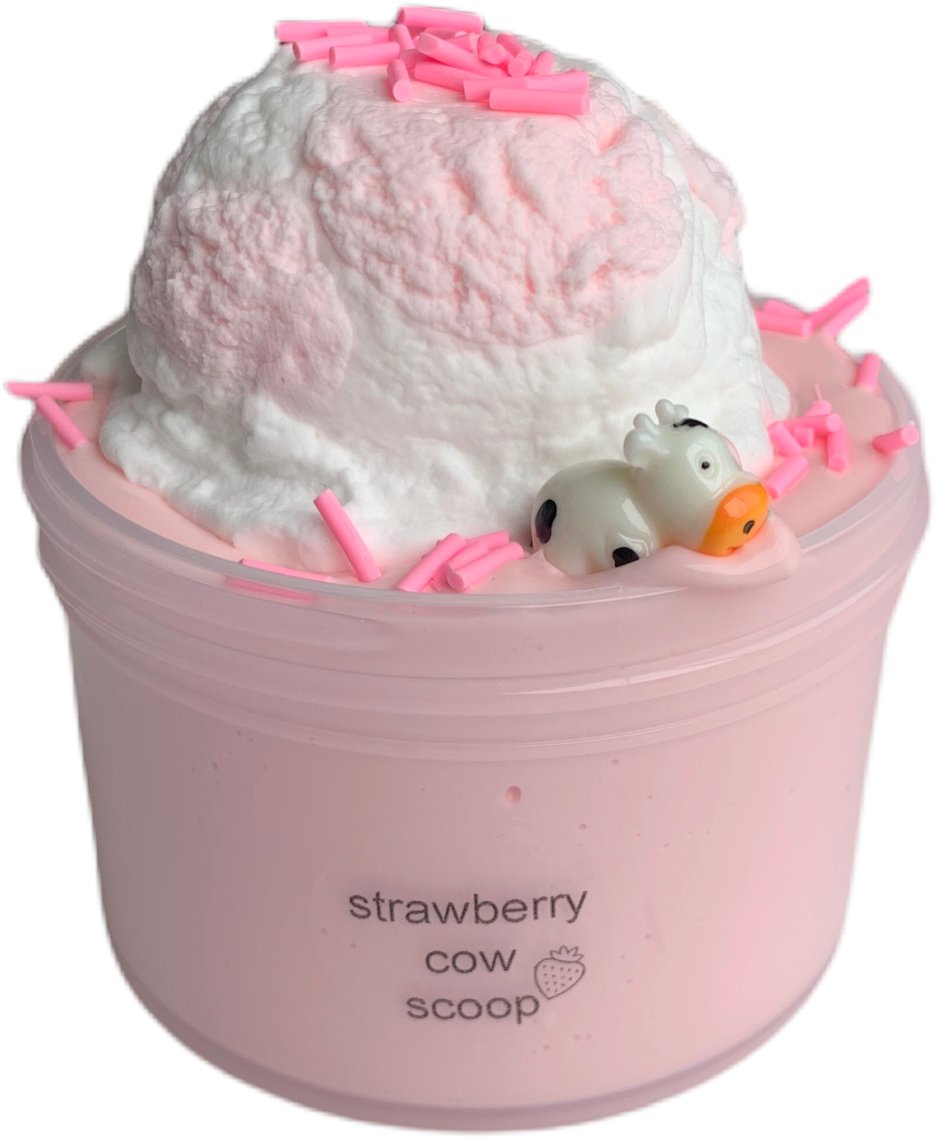 Strawberry Cow Scoop