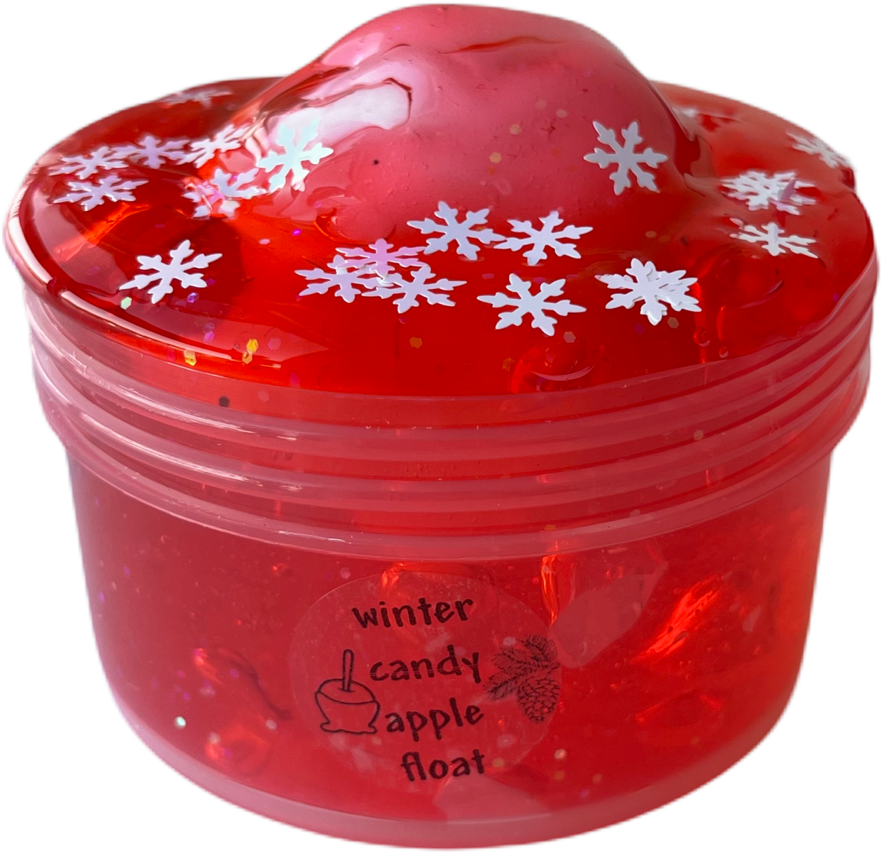 Winter Candy Apple Float