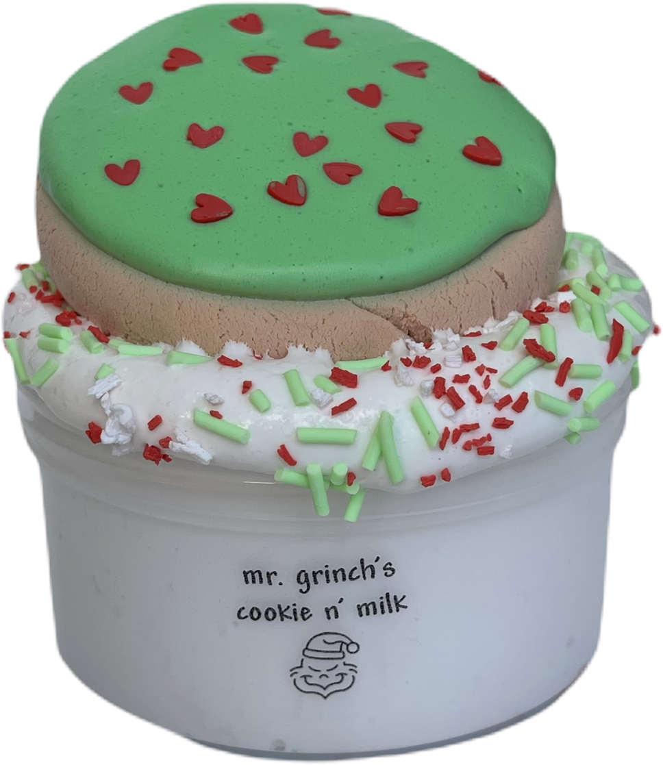 Mr. Grinch’s Cookies & Milk